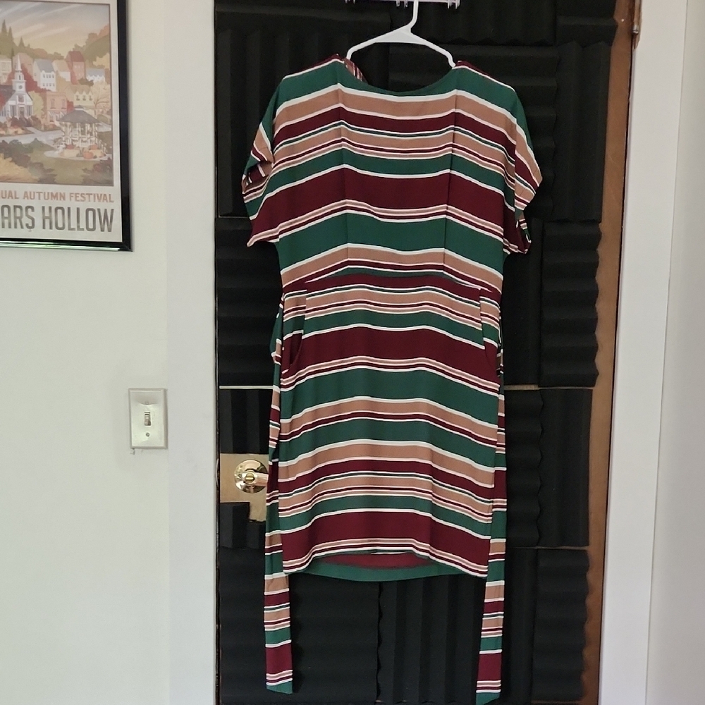 Striped Multicolor Dress